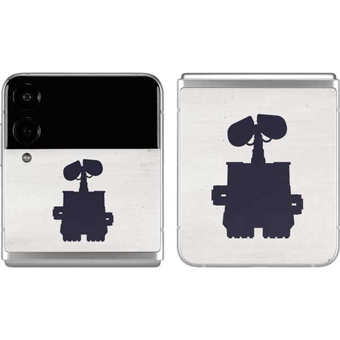 Disney Wall-E Silhouette Galaxy Z Flip4 5G Skin