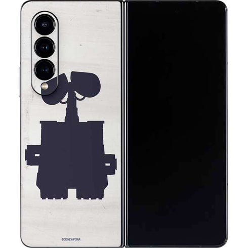 Disney Wall-E Silhouette Galaxy Z Fold4 5G Skin
