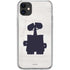 Disney Wall-E Silhouette iPhone 11 Clear Case