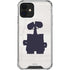 Disney Wall-E Silhouette iPhone 12 Mini Clear Case