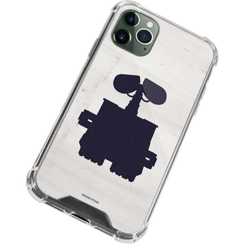 Disney Wall-E Silhouette iPhone 12 Pro Clear Case