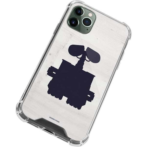 Disney Wall-E Silhouette iPhone 12 Pro Max Clear Case