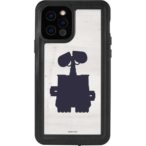 Disney Wall-E Silhouette iPhone 12 Pro Waterproof Case