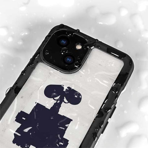 Disney Wall-E Silhouette iPhone 13 Mini Waterproof Case