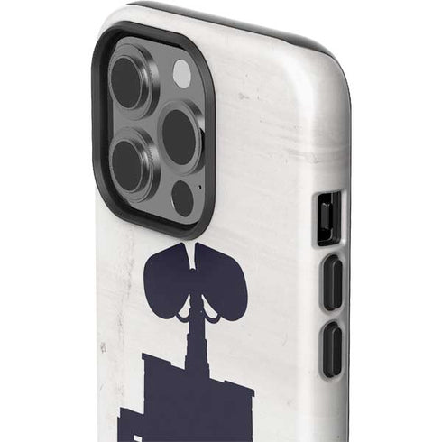 Disney Wall-E Silhouette iPhone 14 Pro Impact Case