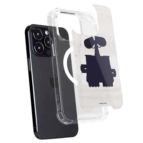 Disney Wall-E Silhouette iPhone 15 Pro Max MagSafe Case