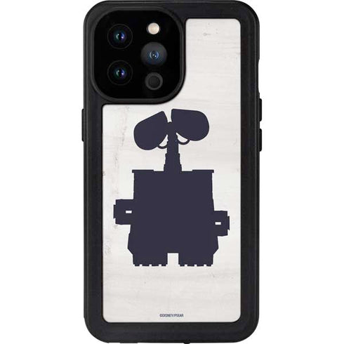 Disney Wall-E Silhouette iPhone 14 Pro Max Waterproof Case