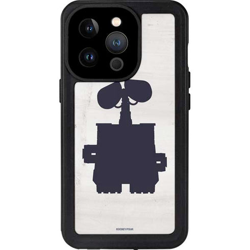Disney Wall-E Silhouette iPhone 14 Pro Waterproof Case