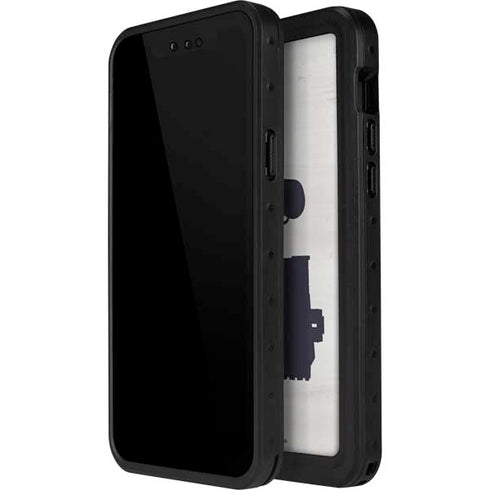 Disney Wall-E Silhouette iPhone 14 Pro Waterproof Case
