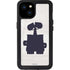 Disney Wall-E Silhouette iPhone 15 Plus Waterproof Case