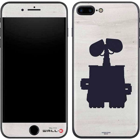 Disney Wall-E Silhouette iPhone 8 Plus Skin