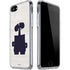 Disney Wall-E Silhouette iPhone SE (2nd & 3rd Gen) Clear Case