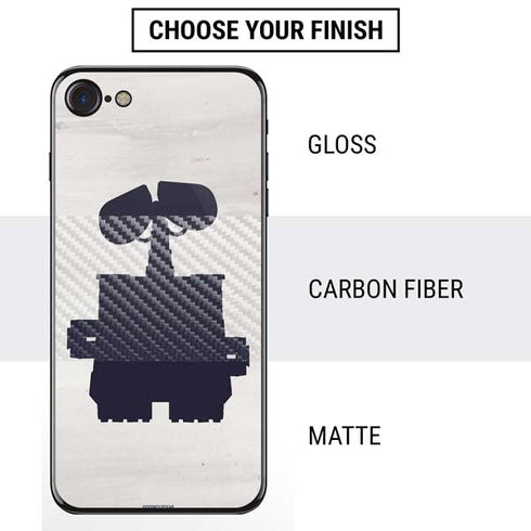Disney Wall-E Silhouette iPhone SE (2nd & 3rd Gen) Skin