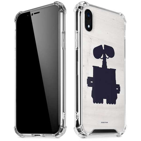 Disney Wall-E Silhouette iPhone XR Clear Case