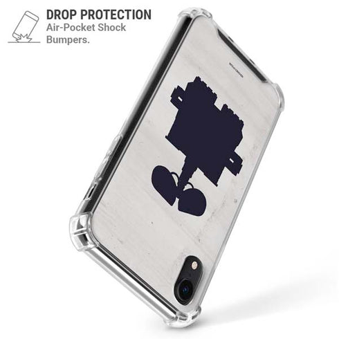 Disney Wall-E Silhouette iPhone XR Clear Case