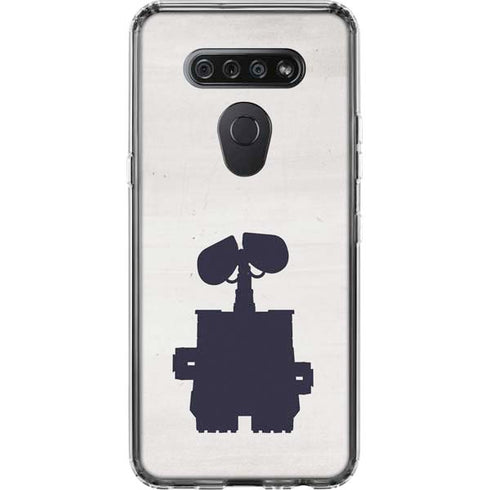 Disney Wall-E Silhouette LG K51/Q51 Clear Case