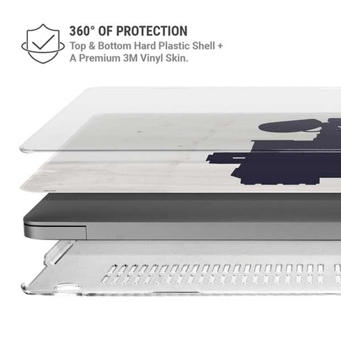 Disney Wall-E Silhouette MacBook Pro 16in (2021-25) Case plus Skin