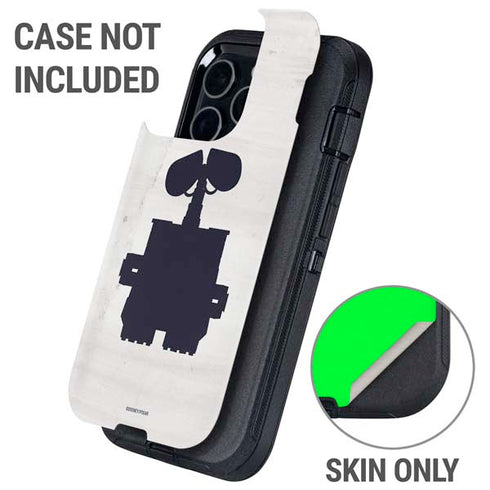 Disney Wall-E Silhouette Otterbox Defender iPhone Skin