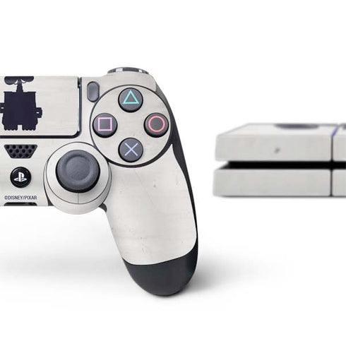Disney Wall-E Silhouette PS4 Console and Controller Bundle Skin