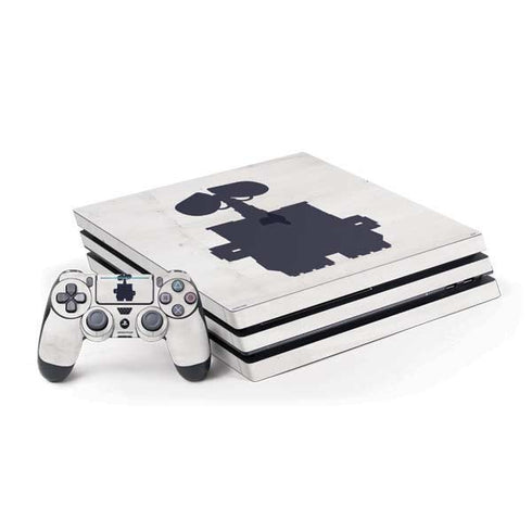 Disney Wall-E Silhouette PS4 Pro Bundle Skin