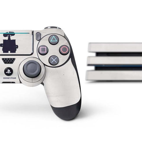 Disney Wall-E Silhouette PS4 Pro Bundle Skin