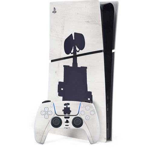 Disney Wall-E Silhouette PS5 Slim Digital Edition Bundle Skin