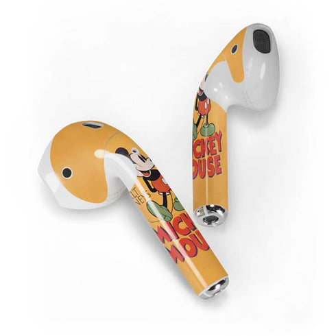 Disney Mickey Mouse Walt Disney Classic Character Apple AirPods Skin