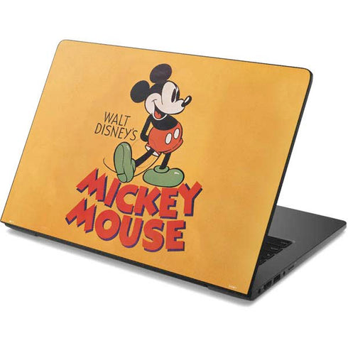 Disney Mickey Mouse Walt Disney Classic Character Dell Chromebook Skin