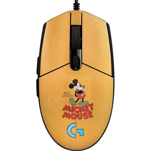 Disney Mickey Mouse Walt Disney Classic Character G203 Prodigy RGB Wired Gaming Mouse Skin