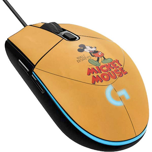 Disney Mickey Mouse Walt Disney Classic Character G203 Prodigy RGB Wired Gaming Mouse Skin