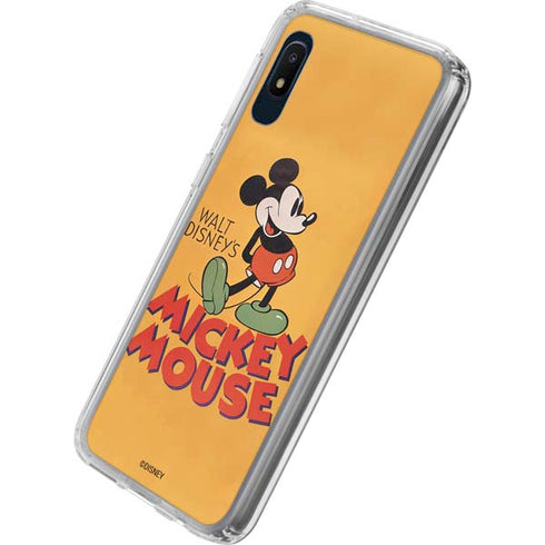 Disney Mickey Mouse Walt Disney Classic Character Galaxy A10e Clear Case
