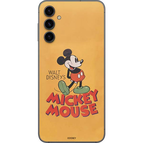 Disney Mickey Mouse Walt Disney Classic Character Galaxy A14 5G Skin