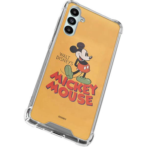 Disney Mickey Mouse Walt Disney Classic Character Galaxy A15 5G Clear Case