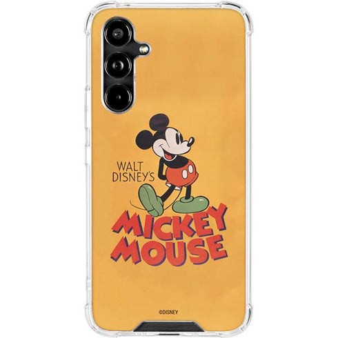 Disney Mickey Mouse Walt Disney Classic Character Galaxy A54 5G Clear Case