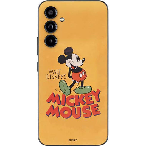 Disney Mickey Mouse Walt Disney Classic Character Galaxy A54 5G Skin