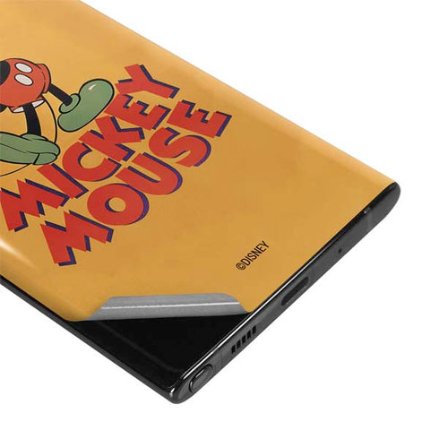 Disney Mickey Mouse Walt Disney Classic Character Galaxy Note 10 Plus Skin