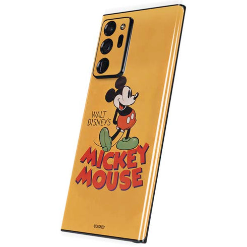 Disney Mickey Mouse Walt Disney Classic Character Galaxy Note20 Ultra 5G Skin