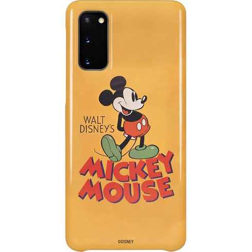 Disney Mickey Mouse Walt Disney Classic Character Galaxy S20 Lite Case