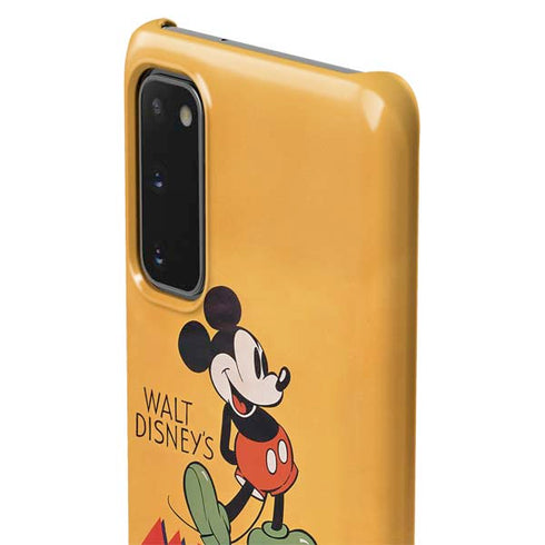 Disney Mickey Mouse Walt Disney Classic Character Galaxy S20 Lite Case