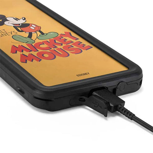 Disney Mickey Mouse Walt Disney Classic Character Galaxy S20 Plus Waterproof Case