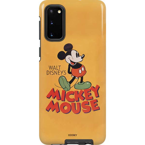 Disney Mickey Mouse Walt Disney Classic Character Galaxy S20 Pro Case