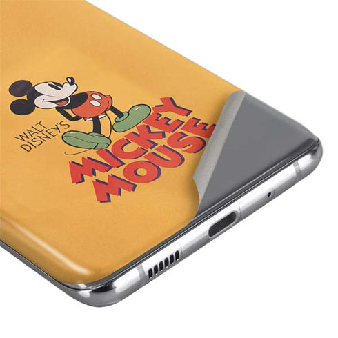 Disney Mickey Mouse Walt Disney Classic Character Galaxy S20 Ultra 5G Skin