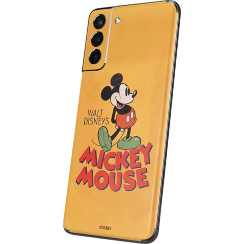 Disney Mickey Mouse Walt Disney Classic Character Galaxy S21 5G Skin