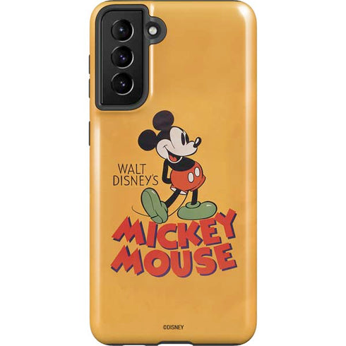 Disney Mickey Mouse Walt Disney Classic Character Galaxy S21 Plus 5G Pro Case