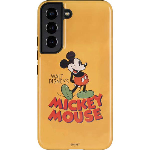 Disney Mickey Mouse Walt Disney Classic Character Galaxy S22 Pro Case