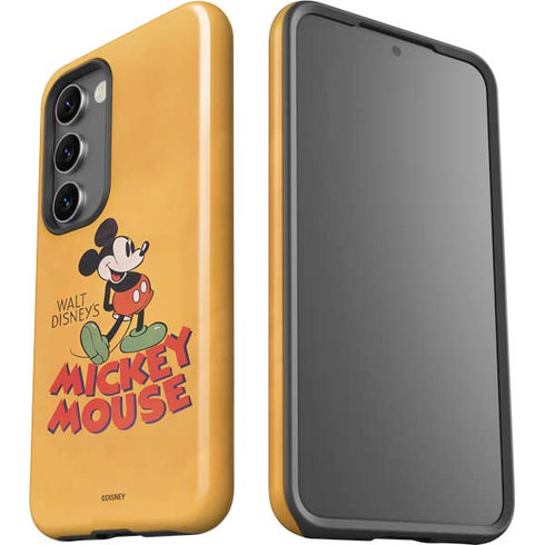 Disney Mickey Mouse Walt Disney Classic Character Galaxy S23 Plus Pro Case