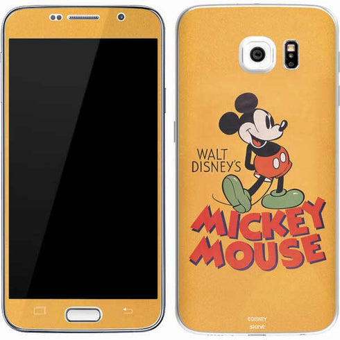 Disney Mickey Mouse Walt Disney Classic Character Galaxy S7 Skin