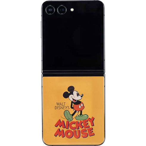 Disney Mickey Mouse Walt Disney Classic Character Galaxy Z Flip5 5G Skin