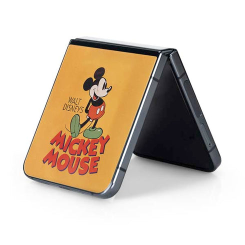 Disney Mickey Mouse Walt Disney Classic Character Galaxy Z Flip5 5G Skin