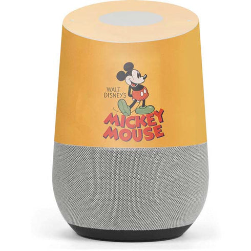 Disney Mickey Mouse Walt Disney Classic Character Google Home Skin